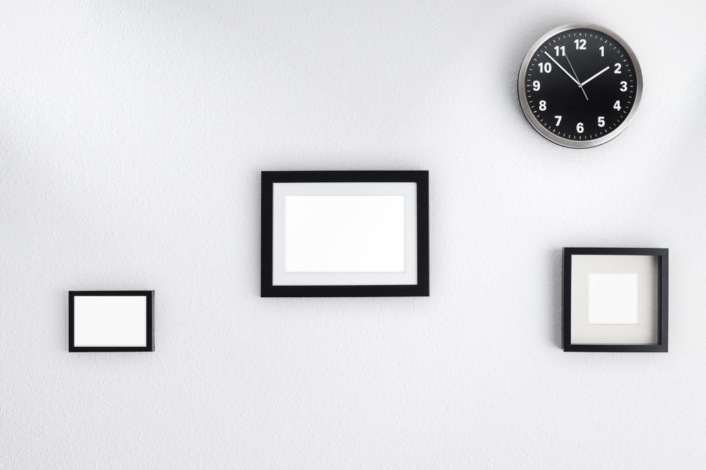 clocks on wall