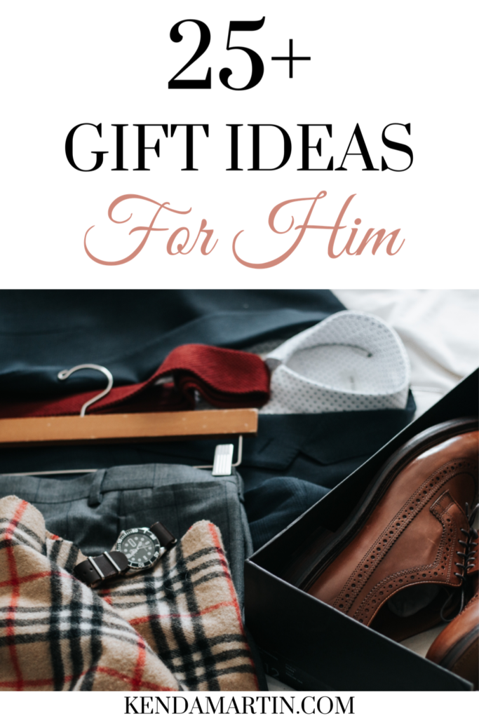 THE ULTIMATE HOLIDAY GIFT GUIDE FOR HIM - KENDA MARTIN