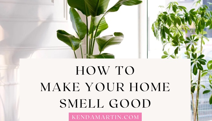 Make your home smell good and remove odors