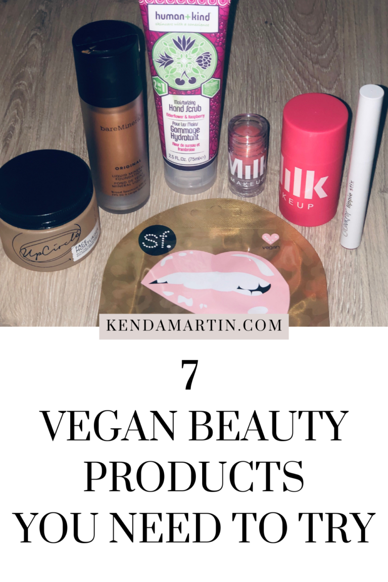 7 VEGAN BEAUTY PRODUCTS YOU NEED TO TRY