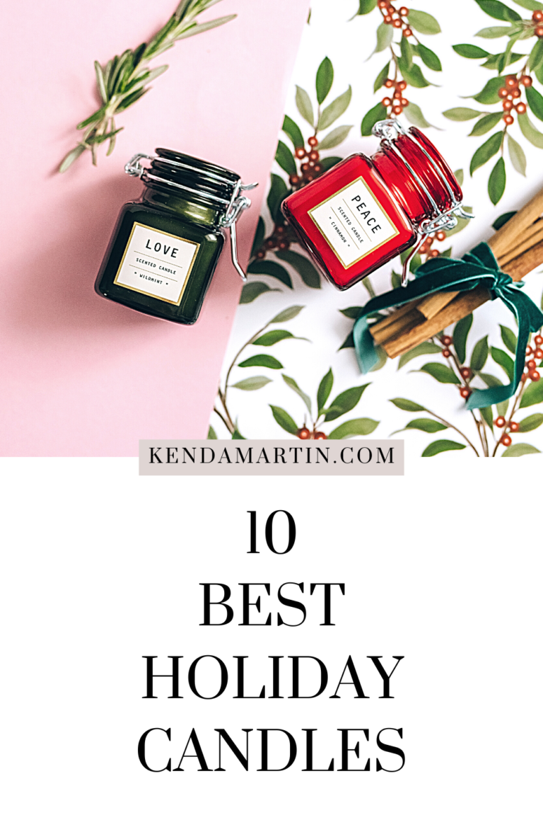 10 BEST HOLIDAY CANDLES