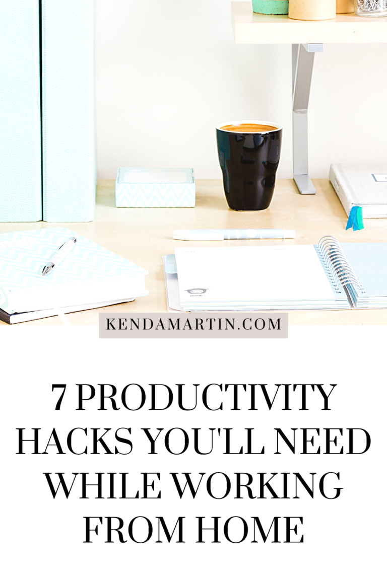 7 PRODUCTIVITY HACKS YOU’LL NEED WHILE WORKING FROM HOME