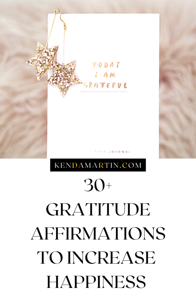 daily gratitude affirmations