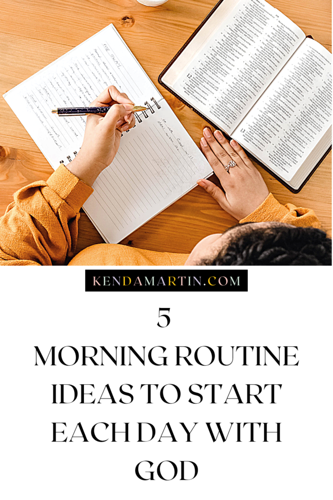 faith based morning routine