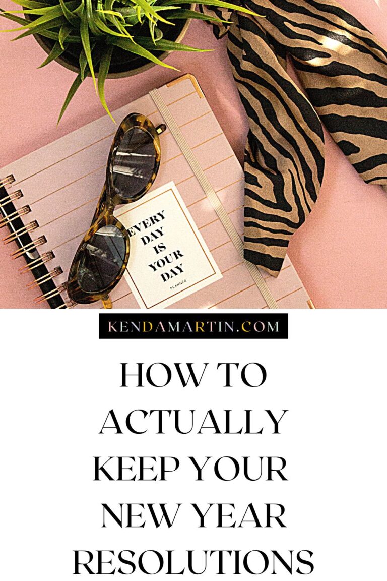 HOW TO KEEP YOUR NEW YEAR RESOLUTIONS