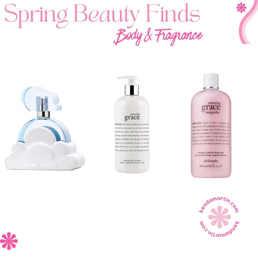 Ariana Grande perfume and beauty must haves for spring
