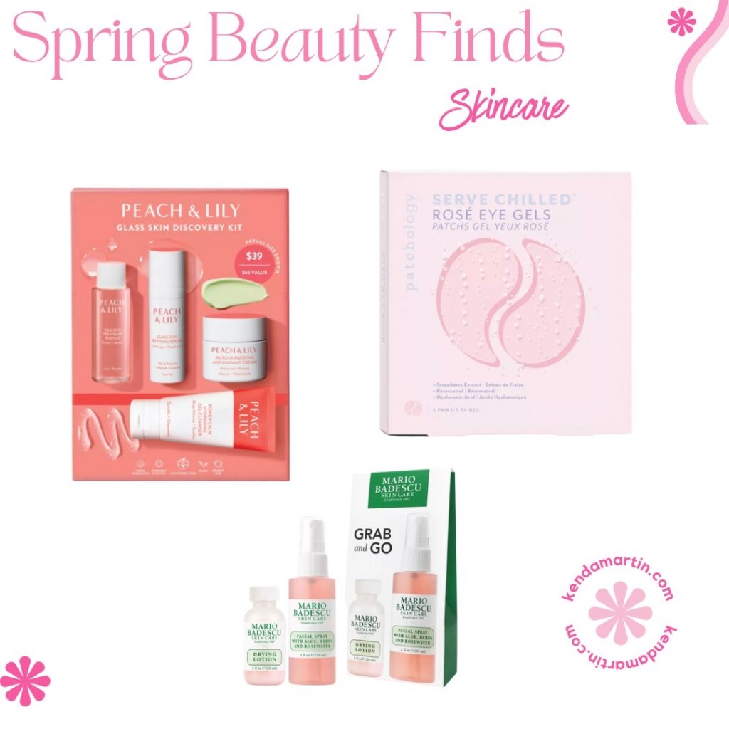 spring skincare products