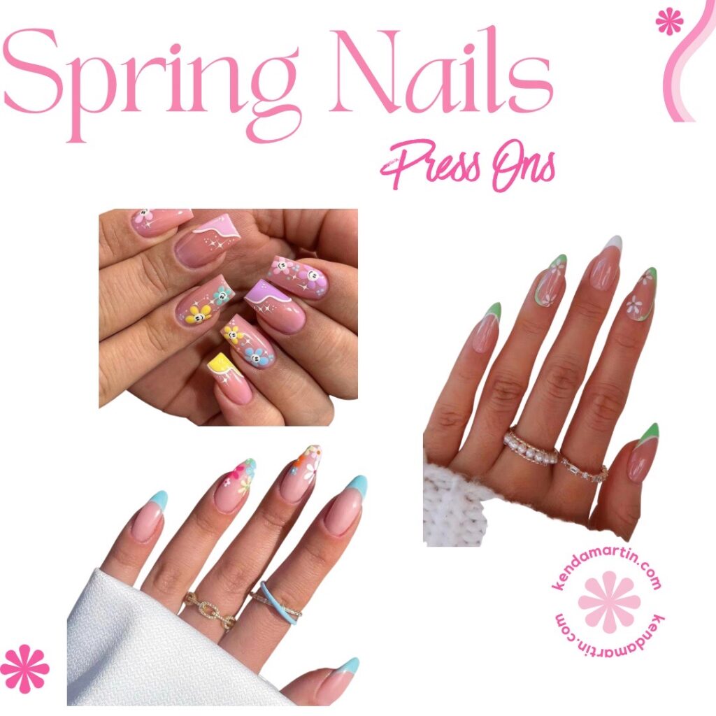 colorful nails for spring and summer