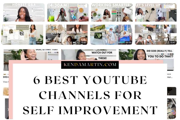 female self improvement youtubers
