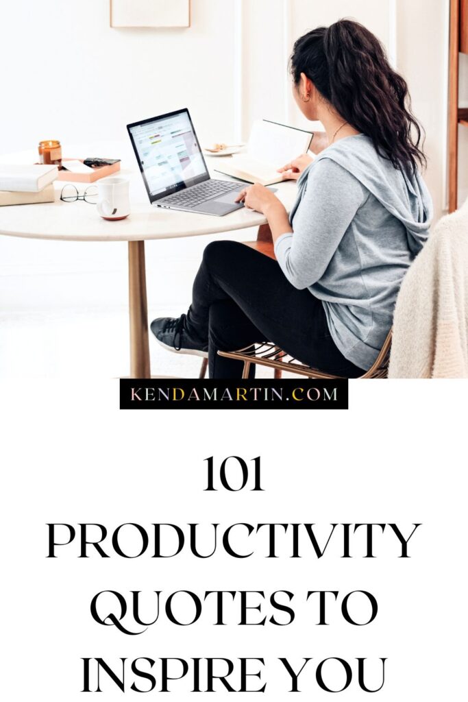 productivity quotes to inspire you to work
