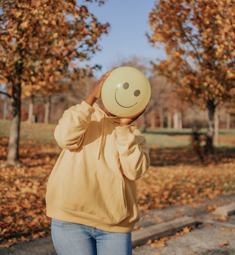 woman with a grateful heart.