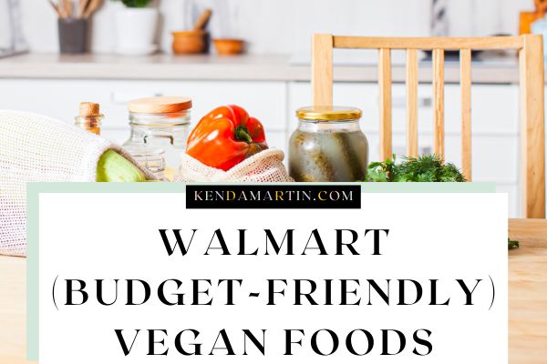 grocery shopping at walmart for vegans