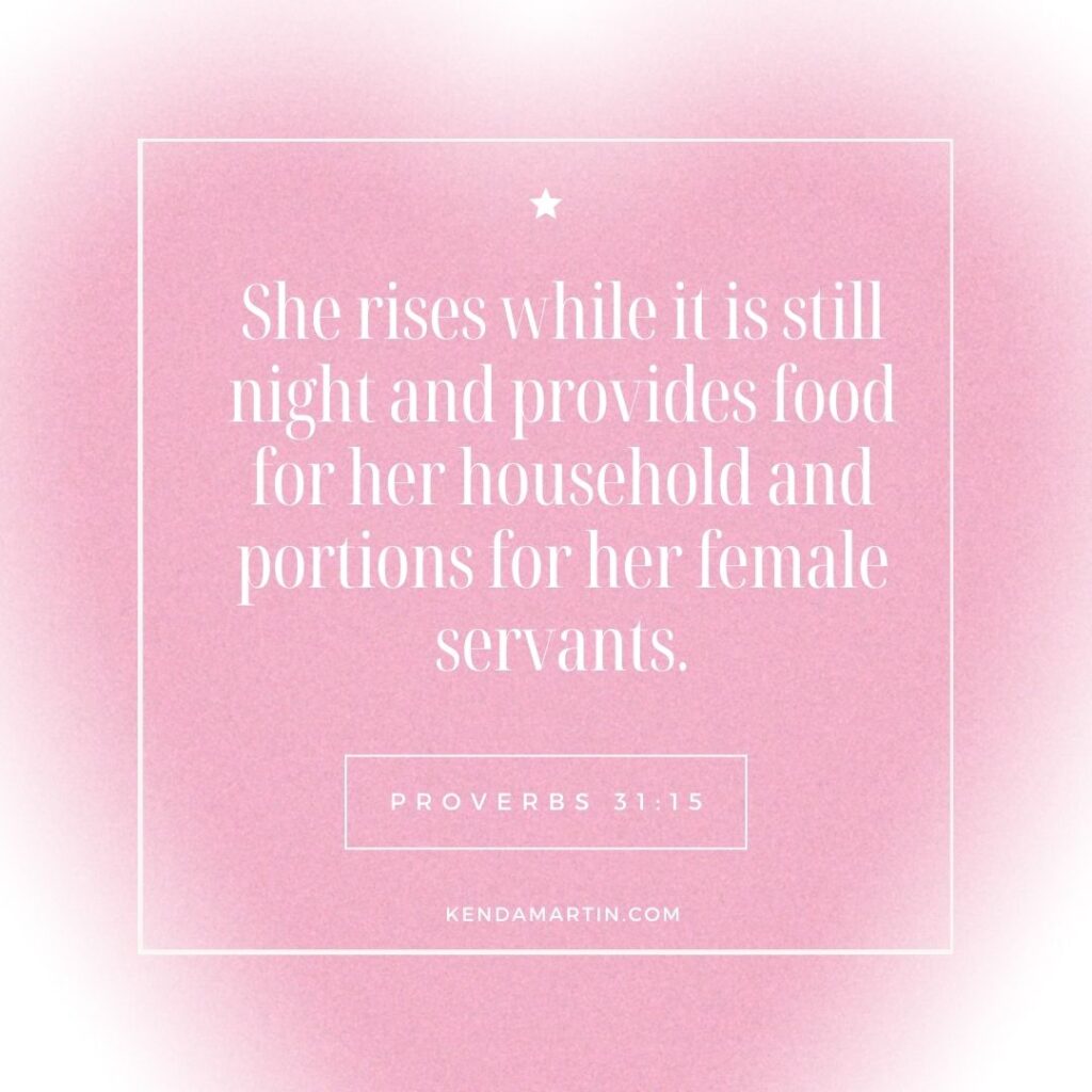 Proverbs 31 woman Bible verse