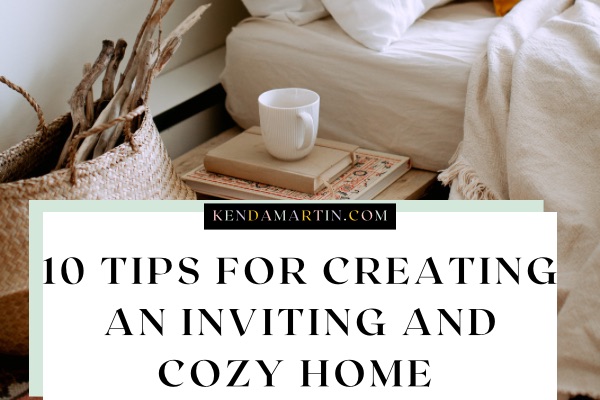 How to make your apartment cozy on a budget.