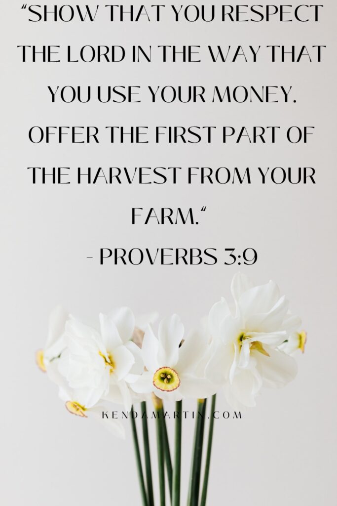 Proverbs scripture about wealth and financial breakthrough.