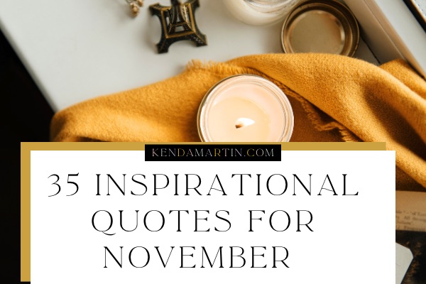 Quotes about November.