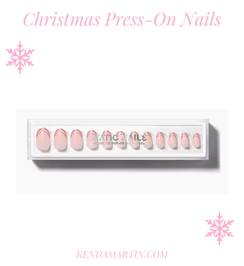 Fake Christmas nails