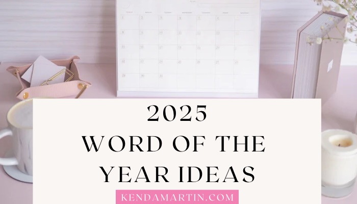 Word of the year ideas