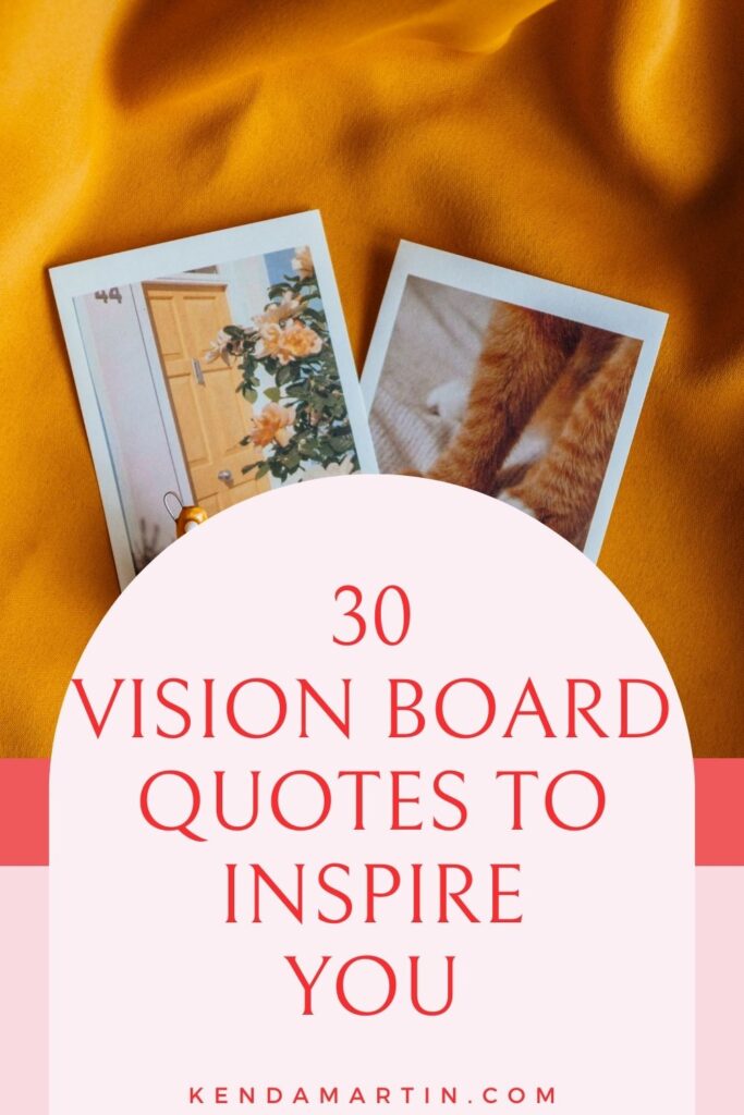 quotes and affirmations for vision board