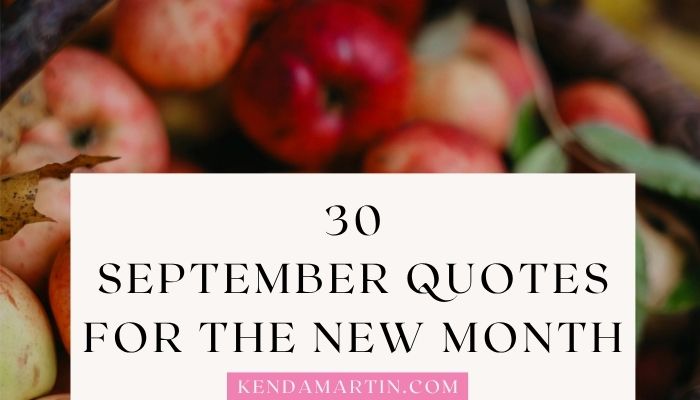 september quotes inspirational