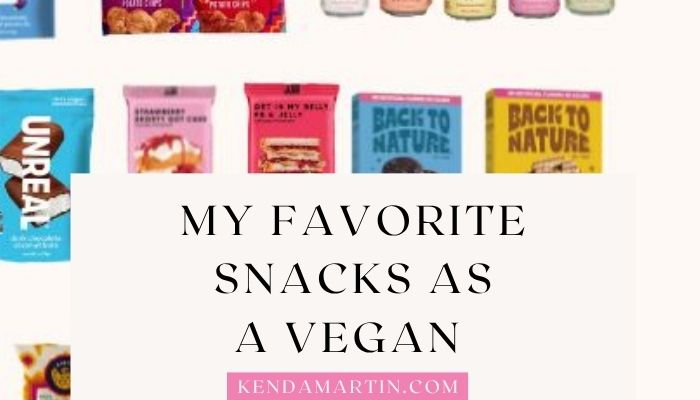 VEGAN SNACKS I LOVE